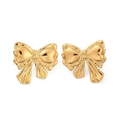 Orecchini a bottone in acciaio inossidabile 304&nbsp;EJEW-G423-32E-G