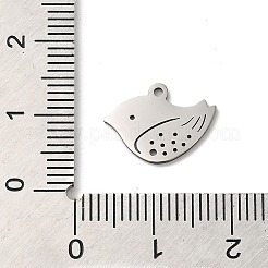 Pendentifs en acier inoxydable 201 anti-ternissement&nbsp;X-STAS-E206-04P-06
