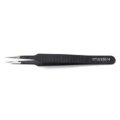 Perlenpinzette aus sprühlackiertem Edelstahl 201&nbsp;TOOL-G021-07