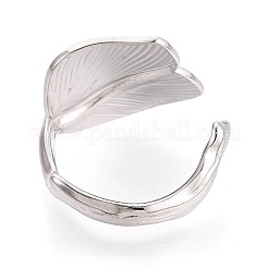 Bagues de manchette réglables en acier inoxydable 304 pour femmes&nbsp;RJEW-N052-03P