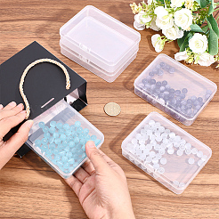 Boîtes de rangement en plastique transparent&nbsp;CON-PA0001-06A