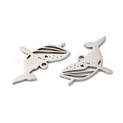 Pendentifs en acier inoxydable 201 anti-ternissement&nbsp;STAS-I199-D04-P