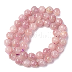 Runde natürliche kunzite Perlen Stränge&nbsp;G-K068-27-8mm