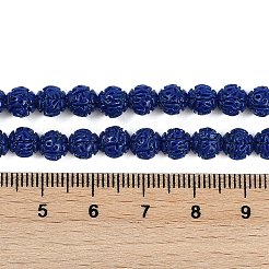 Stränge aus synthetischen geschnitzten Korallenperlen&nbsp;CORA-M001-14