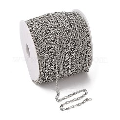 Nickelfrei handgefertigte Eisenketten Figaroketten Mutter-Sohn-Ketten&nbsp;CHSM024Y-NF