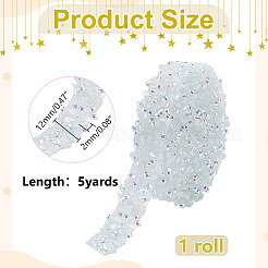 Glitzer Harz Hotfix Strass&nbsp;DIY-WH0622-417A