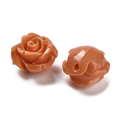 Perle intagliate in corallo sintetico&nbsp;CORA-H003-01A-09