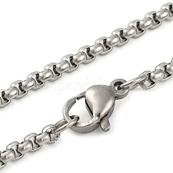 Collane con ciondolo a forma di loto e luna&nbsp;NJEW-S007-05P