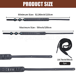 Tracolla regolabile per chitarra in pelle PU&nbsp;AJEW-WH20128-067