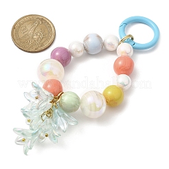 Décorations pendantes en acrylique fleur de lys&nbsp;HJEW-JM01088