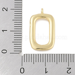 Acumular colgantes de chapado de latón&nbsp;KK-A224-23B-G