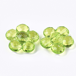 Transparentem Acryl Ösenknöpfe&nbsp;X-TACR-S133-131
