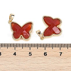 Messing Anhänger & Charms&nbsp;X-KK-U043-36G-01