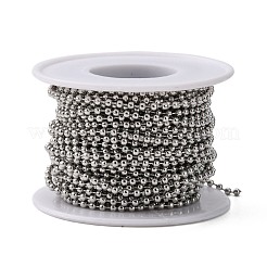 Cadenas de bolas de acero inoxidable 304 resistentes al deslustre&nbsp;CHS-A002B-2.4mm