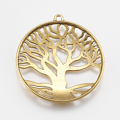 Pendente basi di cabochon stile tibetano&nbsp;X-TIBEP-A23210-AG-FF