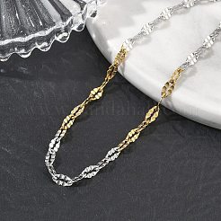 Bracelets à maillons en acier inoxydable 304 pour femmes&nbsp;BJEW-D466-08A-GP
