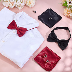 2 confezione da 2 colori di papillon&nbsp;AJEW-ME0001-15