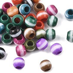 Perles européennes en acrylique opaque&nbsp;OACR-Z036-05D-01