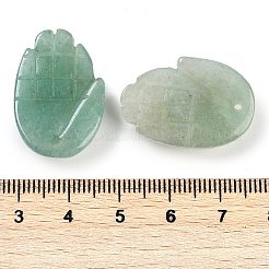 Pendenti avventurina verde naturale&nbsp;G-K359-03D