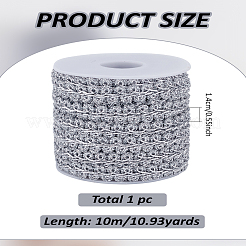 10 m langer geflochtener Spitzenbesatz aus Polyester&nbsp;OCOR-LP0001-65A