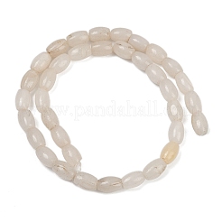Natürliche weiße Jade perlen Stränge&nbsp;G-F591-19