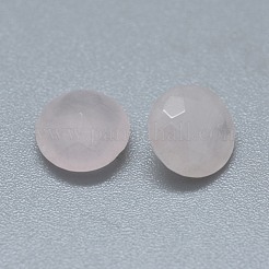 Rosa naturale cabochon di quarzo&nbsp;G-F656-19B