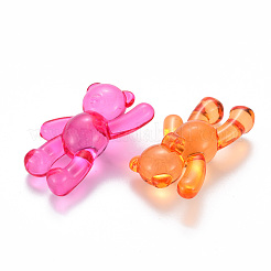 Perles en acrylique transparente&nbsp;X-MACR-S373-01B