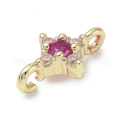 Ciondoli rhinestone in ottone&nbsp;RB-CBAA948-03G