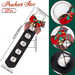 Décoration pendentif en cuir pu&nbsp;HJEW-WH20003-06A