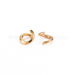 Messing Open Ringe springen&nbsp;KK-S360-064-NF