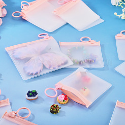 24 sachet refermable transparent en EVA avec anneaux&nbsp;ABAG-TA0002-26