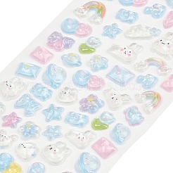 Epoxidharz 3D-Puffy-Aufkleber&nbsp;DIY-G122-01I