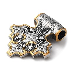 Ionenplattierung (IP) Viking 304 Edelstahl Anhänger&nbsp;STAS-D014-08AG