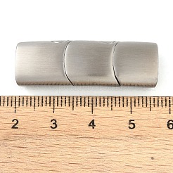 Fermoirs magnétiques en acier inoxydable chirurgical 316 résistant au ternissement avec emembouts collées&nbsp;STAS-F269-04P-03A
