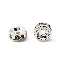 Grade ottone a strass distanziatore perline&nbsp;RB-A014-Z6mm-01S