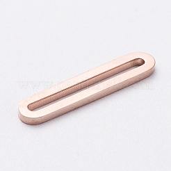 Anelli di collegamento in acciaio inossidabile 304 con placcatura sotto vuoto in PVD per la creazione di gioielli&nbsp;LS-STAS-G215-20RG