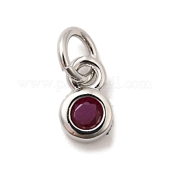 Laiton pavé de zircons cubiques&nbsp;KK-A266-45P