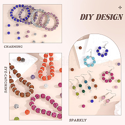 182 kit de cuentas para hacer joyas de diy&nbsp;DIY-BM0001-87