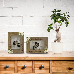 Cadres photo rectangulaires en bois&nbsp;AJEW-WH20021-011