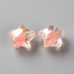 Perles en acrylique transparente&nbsp;TACR-S152-01B-SS2109