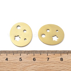 Dijes de conector de flor hueca cortados con láser de acero inoxidable 304&nbsp;STAS-M111-07G