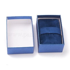 Scatole portagioie rettangolari in velluto&nbsp;VBOX-G005-01B