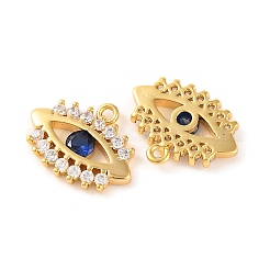 Pendentifs avec zircon cubiques à micro-pavés en laiton&nbsp;KK-U017-08C-G