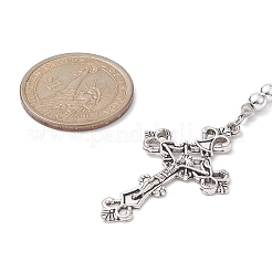 Colliers de chapelet en perles de verre&nbsp;NJEW-JN04326