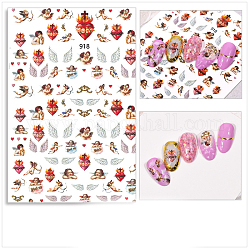 Calcomanías de uñas de arte calcomanías, autoadhesivo, para decoraciones con puntas de uñas, patrón de júpiter, 10x8 cm