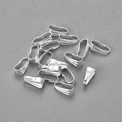 304 Edelstahl Schnappbügel, Silber, 8.5x3.5x4 mm, Innen: 3x8 mm