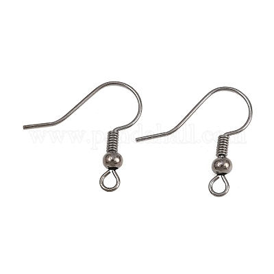 Crochets d'oreille en laiton&nbsp;KK-S075-B-NF-1