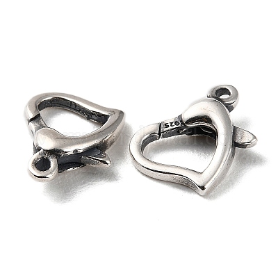 925 sterling silver magnetic Magnetic Clasps w/ 2 Lobster Claws