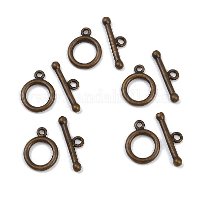 Fermagli in ottone a levetta&nbsp;KK-P141-01AB-1