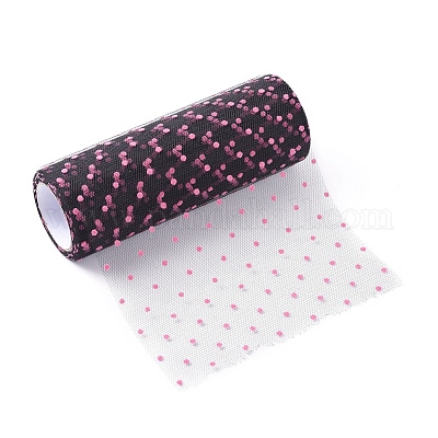 Wholesale Polka Dot Deco Mesh Ribbons 